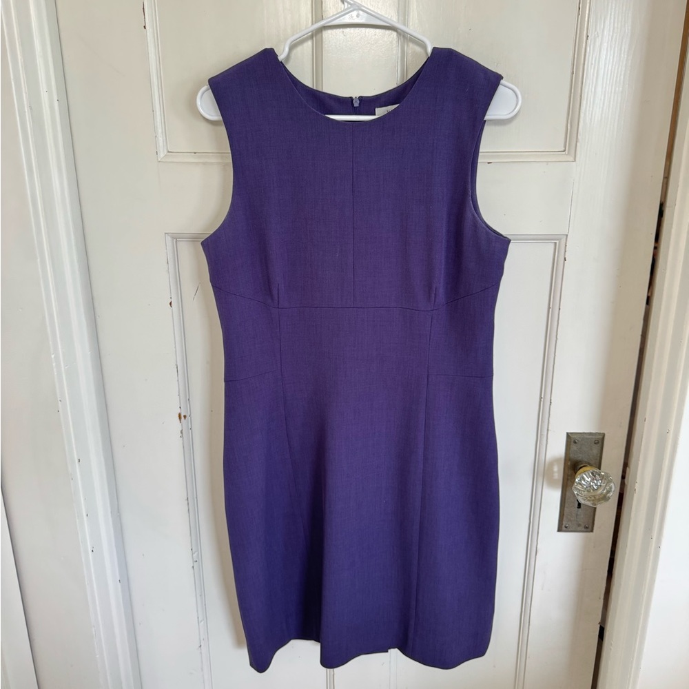 MM. LaFleur indigo purple Shirley Sleeveless‎ dress size 12